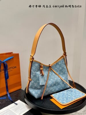 LV Carryall Tote made of denim
