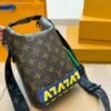 LV  Rubber-themed Cruiser Monogram French Fries Bag