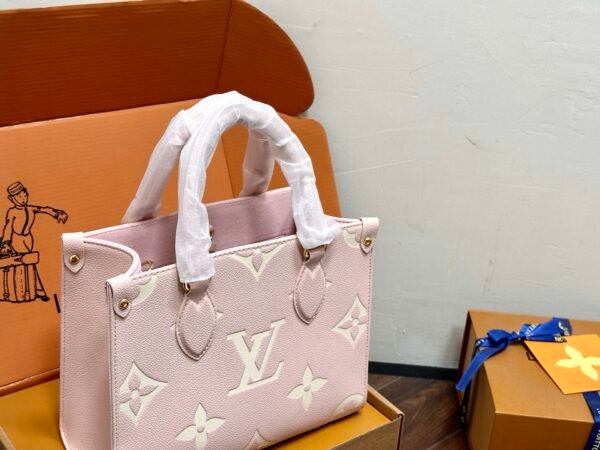 LV Onthego Tote shopping bag+Chip version