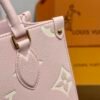 LV Onthego Tote shopping bag+Chip version