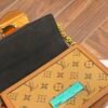LV Daphine Messenger Bag, made of full-grain cowhide.