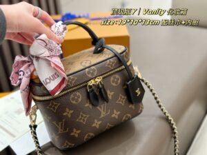 LV Vanity Makeup Bag style
