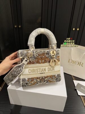 Dior Embroidered Lady Dior Bag